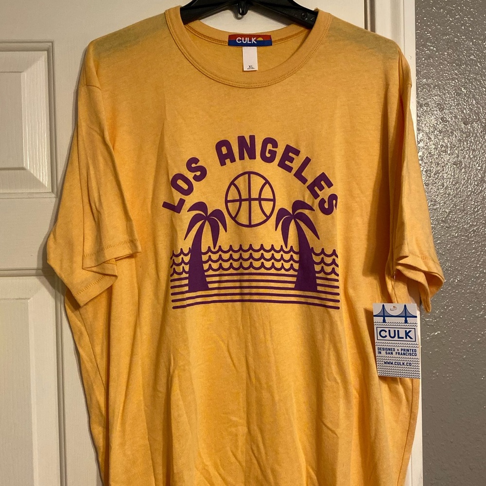 LOS ANGELES LAKERS inspired tee by CULK
